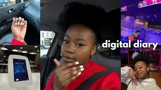 digital diary | GRADUALLY easing into the year + games night + errand run + new nails, who dis?