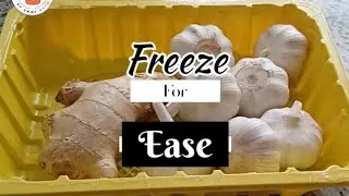 How to store Ginger garlic paste |Tamarind imli pulp | Mint chutney make and freeze recipes Ramadan