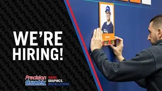 We're Hiring! | Production Assistant/Sign Installer