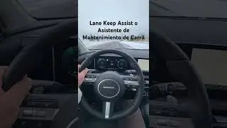Lane Keep Assist o Asistente de Mantenimiento de Carril. Hyundai TUCSON Hibrida 1.6L 4 Cilindros