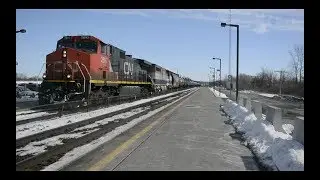 BCOL! CN 2697 through Kingston Via Station (March 31, 2017)