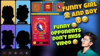 2 Funny 😆 Opponents 2 V 2 Game Play 🤣 | Funny Girl 👧 And Boy 👦 | Carrom pool | Carrom board