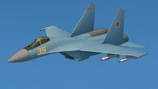 How to draw a warplane step by step &mdash; Sukhoi Su-35 fighter jet