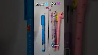 Normal vs. s&uuml;&szlig; #Schreibwarenkollektion #s&uuml;&szlig; #normalvss&uuml;&szlig; #Schreibwaren #ASMR