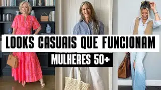 LOOKS CASUAIS PARA MULHERES MADURAS que querem se vestir bem sem esforço