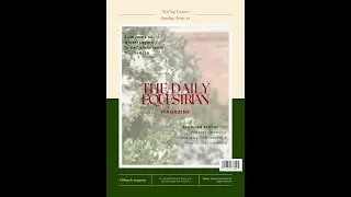 Issue 01 Vol 001: Equine Healthcare is Booming, Styling Layers, Prints of The Season