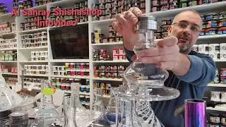 Shisha-Bowl kleben.
