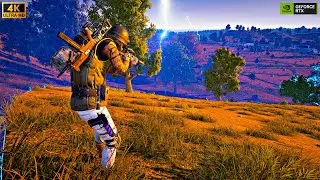 PUBG Erangel: RTX 5090 24GB (4K Ultra Settings) | Tactical Solo Gameplay