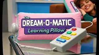 The Dream-O-Matic Learning Pillow (1987) | Rare 80s Infomercial Unearthed