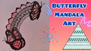 Draw an easy mandala with me 🤯˚.🌈⋆
