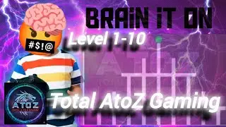 Brain it on game play total atoz gaming level 1to10. 🤬🤬🤬🧠🧠🧠