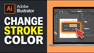 How to Change Stroke Color in Adobe Illustrator 2026 (Complete Guide)