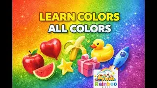Green Color for Kids 🟢 | Learn Colors with Rainboo Kidzz #shorts