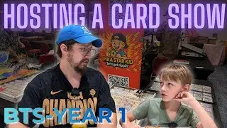 Hosting My FIRST Card Show! 🎴  | Behind the Scenes + Vendor Interview