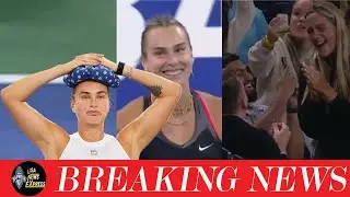No pressure, Sabalenka tells her boyfriend after mid-match proposal during her US Open match