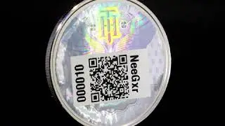 Bitcoin 999 Fine Silver Cold Storage Coin