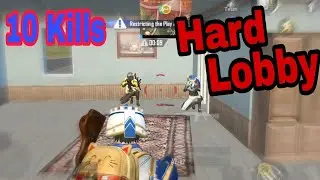 10 Kills in Hard Lobby / Full Rush Game Play/ In Dual