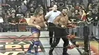 WCW Monday Nitro 10-8-98 Barbarian vs Hacksaw Jim Duggan