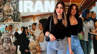IRAN Today🇮🇷Inside Tehran&rsquo;s Underground Art Scene.Walk with me ایران