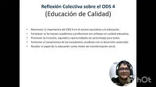 Presentación, objetivo del desarrollo sostenible (ODS 4)