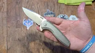 SOG Aegis FLK 2.0 budget Edc knife review! 