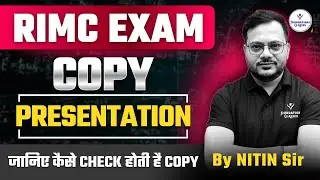 RIMC Exam Copy Presentation | How Copies Are Checked |  By Nitin Sir