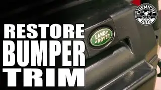 How To Repair Black Bumpers And Tires - Chemical Guys - New Look Trim Gel