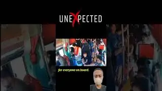 A Terrifying Incident on a Crowded Bus! #unexpected #shorts #crash