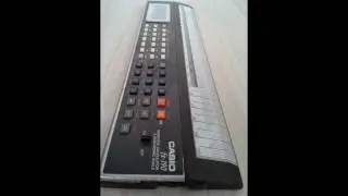 Vintage Calculator Casio FX-190 Programmable Scale Scientific Japan