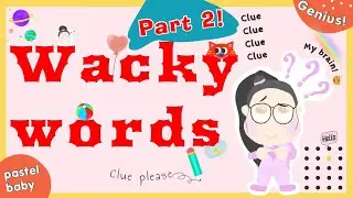 WACKY WORDS | PART 2 | BRAIN TEASER | SOLVE THE QUIZ IN 20 SECONDS 🤯