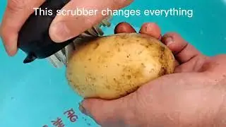 👉 Still Washing Potatoes by Hand? This Cleaning Brush is a Game Changer!
