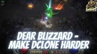 Diablo 2 Resurrected - FOH vs Dclone & Why Dclone Should Be Harder