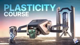 The BEST Plasticity 3D Modeling Course | Sci-Fi & Drone Design