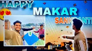 Patangbazi on Makar Sankranti 2026 | Kite Flying | Kite Cutting | Kites Vlog | sal ka pahla festival