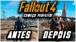 O MELHOR COMEÇO POSSÍVEL EM FALLOUT 4 (20 DICAS EM 5 MINUTOS)