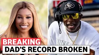 Deion Sanders’ Daughter Shares Heartfelt Message After Shedeur Breaks Dad Coach Prime’s Record