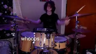 Origami Angel - Escape Rope / The Title Track (Drum Cover)