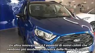 Nuova Ford Ecosport - caratteristiche principali