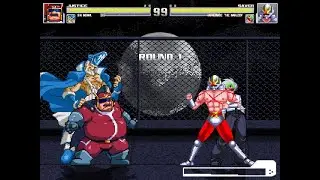 MUGEN Justice & Sir Norma VS Astro Saver & Harrcianke The Warlock
