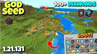 🔥Best [God Seed] For Minecraft 1.21 Bedrock & PE | Seed Minecraft 1.21 Bedrock | Minecraft Seeds 