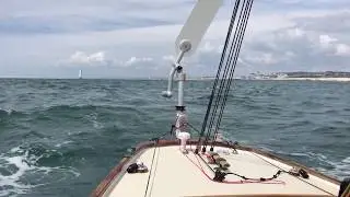 Elizabethan 29 Aelana, Windpilot Pacific Light installation