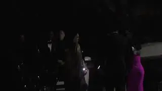 Sean Diddy Combs and his entourage arrive at Drake&rsquo;s NYE party at Delilah in Los Angeles