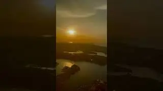Malta&rsquo;s sunset plane views #malta #sunset #plane
