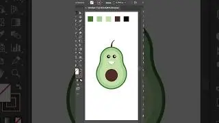 🥑 #avocado #fruit #green #food #vector #drawing #howtodraw