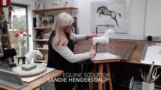 Sandie Henderson Wire Sculpture   EquuStyle Magazine Fall 2025