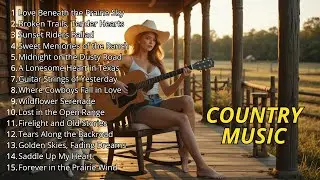🔴 Country Campfire Music | This Song Brings the Past Alive | Slow Guitar Nights