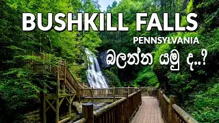 Bushkill Falls | Pennsylvania | USA  | ඇමරිකාවේ දිය ඇල්ලක් බලන්න යමු ද..?
