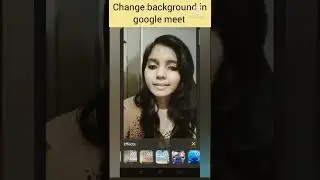 background change in google meet #shorts #ytshorts #shortsfeed