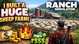 Я построил ОГРОМНУЮ овцеводческую ферму в Ranch Simulator 🐑🔥 | Король прибыли!