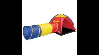 Discover Kids Indoor/Outdoor Adventure Play tent & Tunnel - Review/Overview
